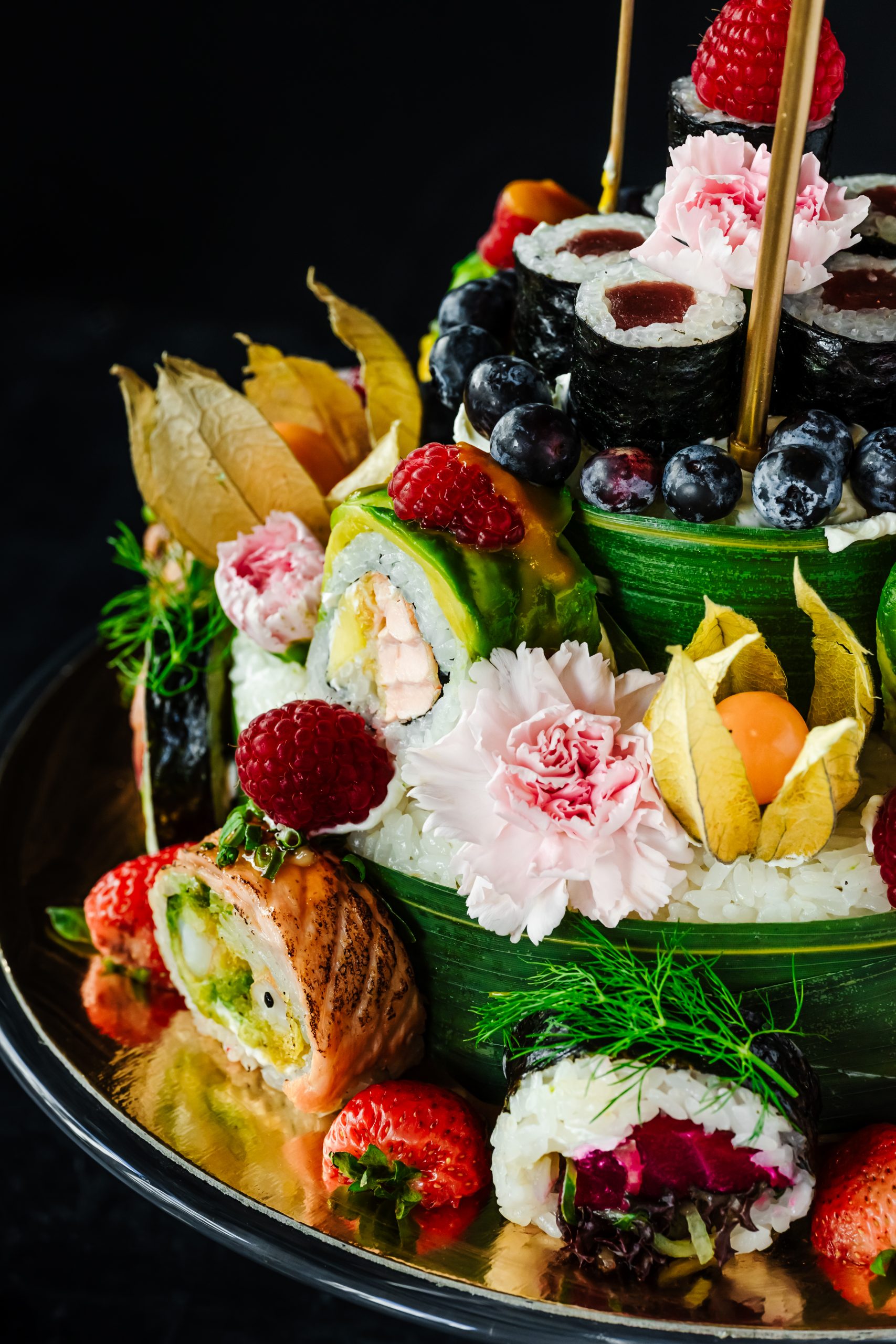 Tort Sushi mieszany mały - obrazek 2